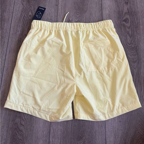 Original use Light Yellow Athletic Shorts - Picture 2 of 4